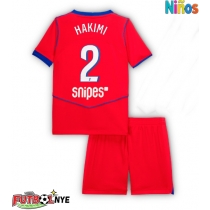Camiseta Paris Saint-Germain Achraf Hakimi #2 Tercera Equipación para niños 2025-26 manga corta (+ pantalones cortos)